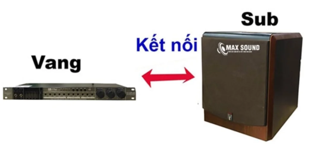 Hướng dẫn cách đấu sub điện vào vang số chi tiết