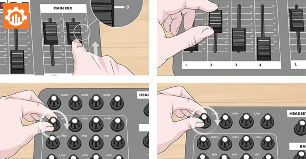 Cách sử dụng mixer cơ bản