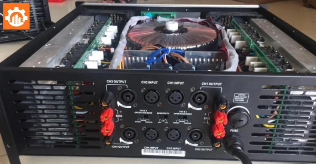 Cấu tạo cơ bản bên trong của một cục đẩy công suất