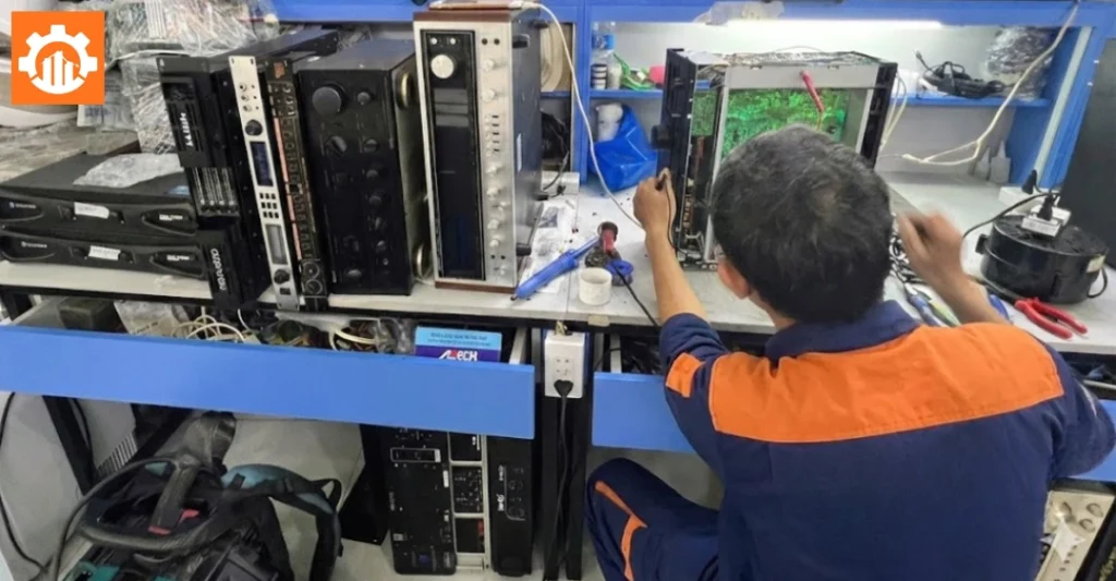 Khi nào nên mang amply đến thợ sửa chữa chuyên nghiệp