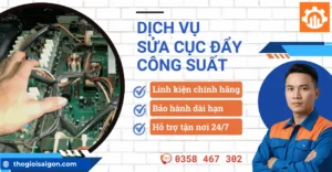 Dịch vụ sửa cục đẩy công suất