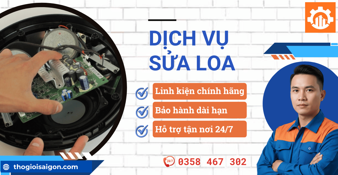 Dịch vụ sửa loa tận nơi TPHCM