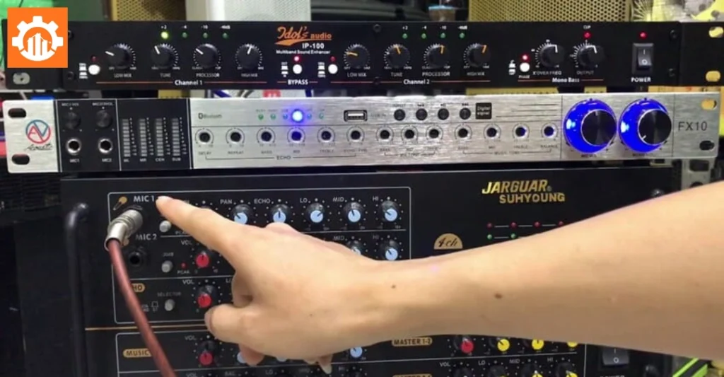 Các nút điều khiển chính trên mặt vang số