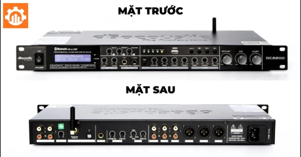 Các nút và cổng kết nối vang số cơ bản