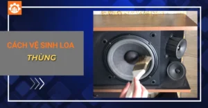 cách vệ sinh loa thùng_