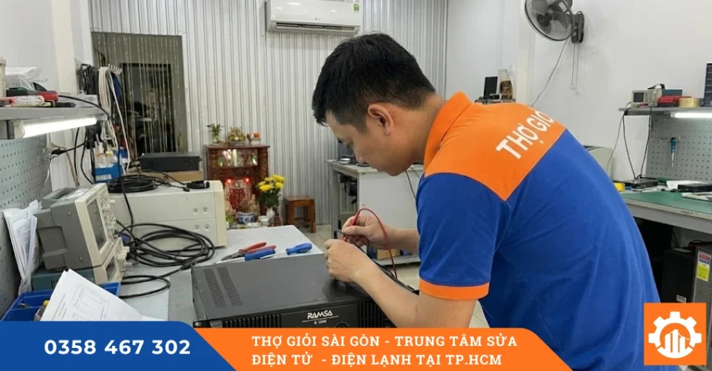 chọn dịch vụ sửa cục đẩy công suất tại trung tâm Thợ Giỏi