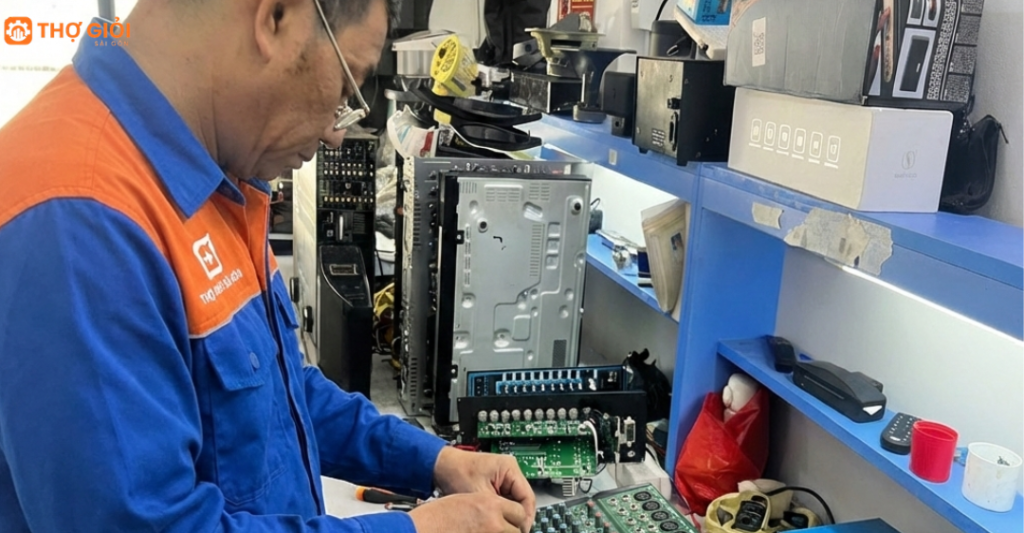 Dịch vụ sửa loa Logitech tại Thợ Giỏi Sài Gòn