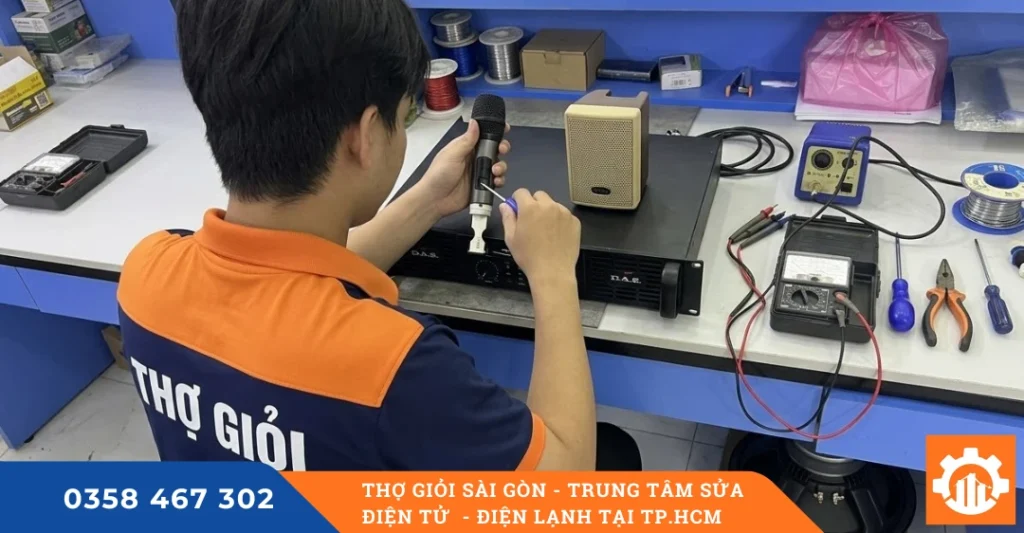 Dịch vụ sửa micro chuyên nghiệp, nhanh chóng