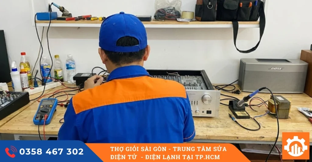 Lỗi amply thường gặp cần gọi ngay dịch vụ sửa chữa