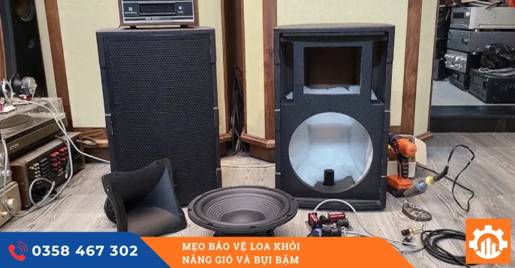 Mẹo bảo quản loa bền bỉ tránh hư hỏng tại Cần Giờ