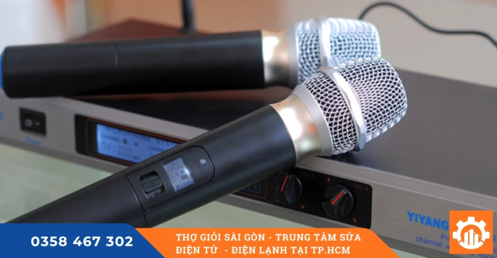 Những điều cần lưu ý khi sử dụng micro không dây