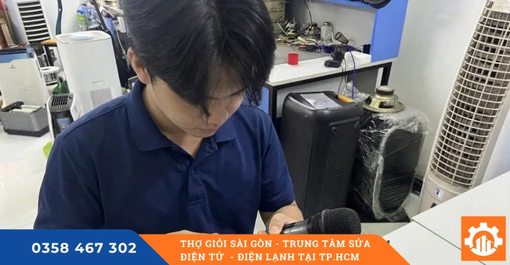 Quy trình dịch vụ sửa micro tại Thợ Giỏi Sài Gòn