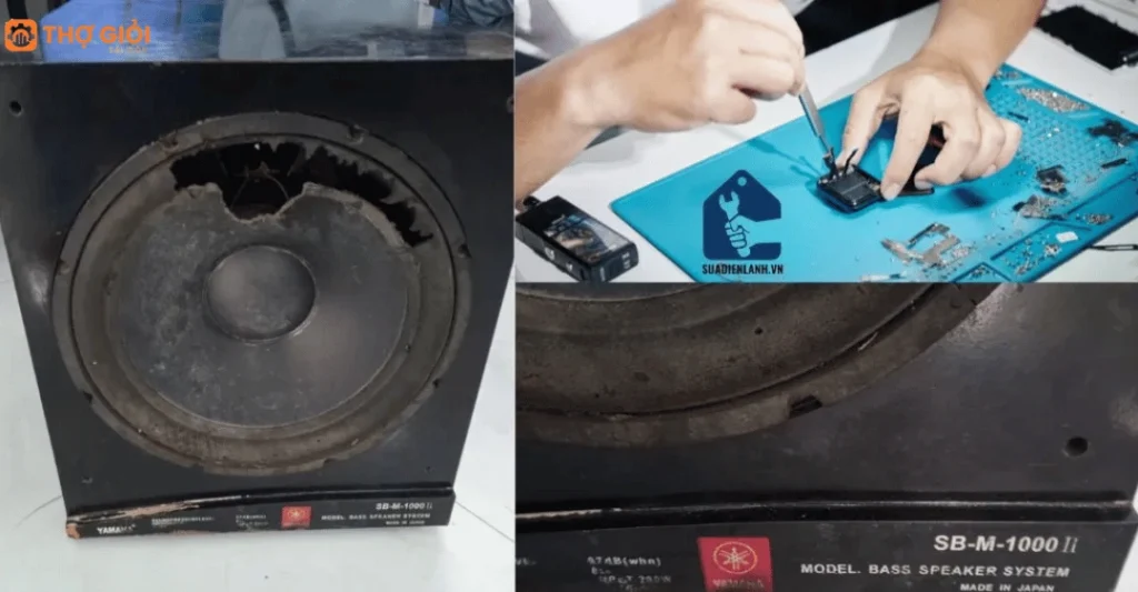 Quy trình sửa chữa loa sub chuyên nghiệp