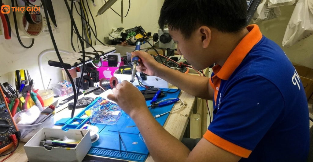 Quy trình thực hiện sửa chữa loa Anker