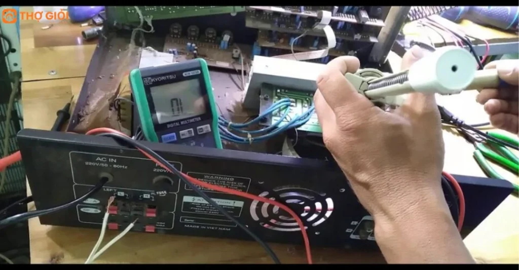 Quy trình thực hiện sửa chữa loa Yamaha chuyên nghiệp