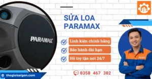 Sửa loa Paramax