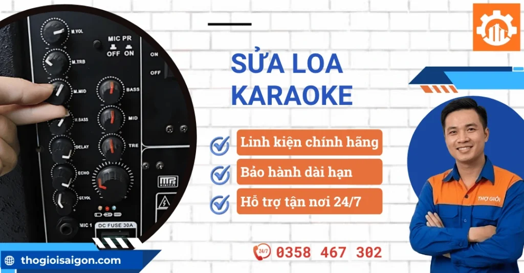Sửa loa karaoke