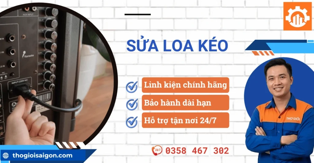Sửa loa kéo