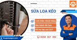 Sửa loa kéo