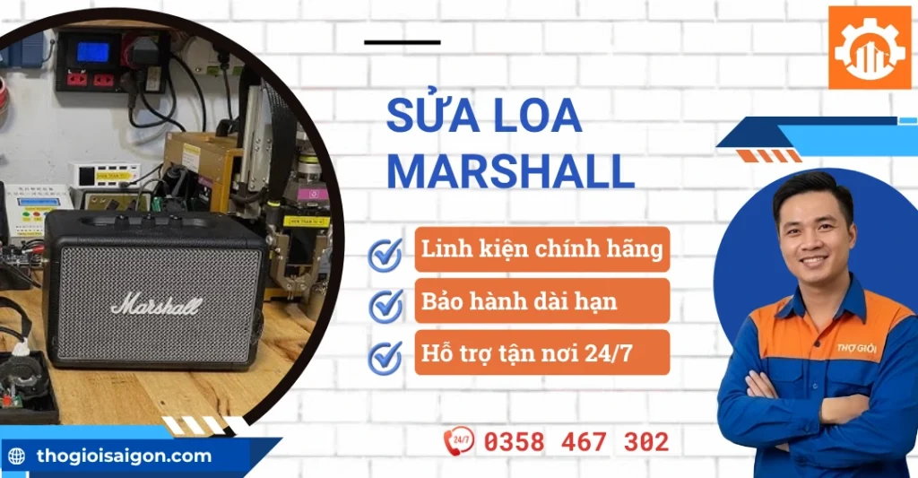 Sửa loa Marshall