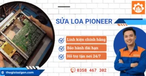 Sửa loa Pioneer