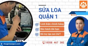Sửa loa quận 1