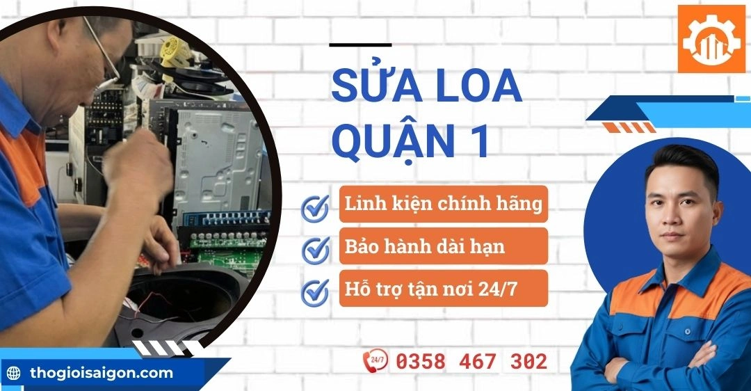 Sửa loa quận 1