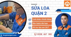 Dịch vụ sửa loa quận 2