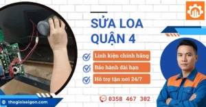 Sửa loa quận 4