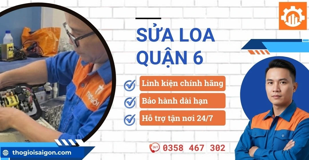 Dịch vụ sửa loa quận 6