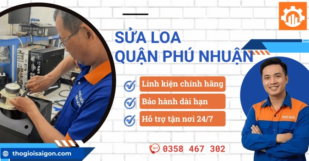 Sửa loa quận Phú Nhuận