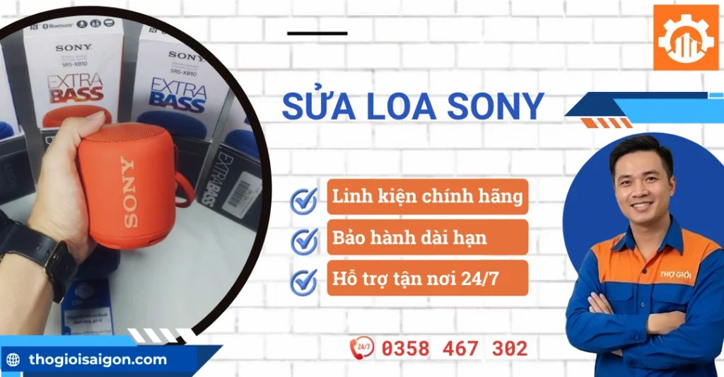 Sửa loa Sony