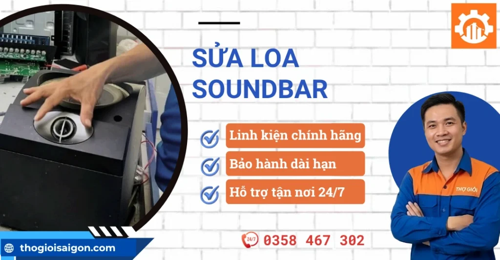Sửa loa Soundbar