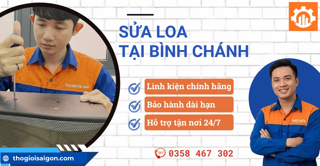 Sửa loa tại Bình Chánh, khắc phục mọi lỗi loa kéo, karaoke Dịch vụ sửa loa tại Bình Chánh