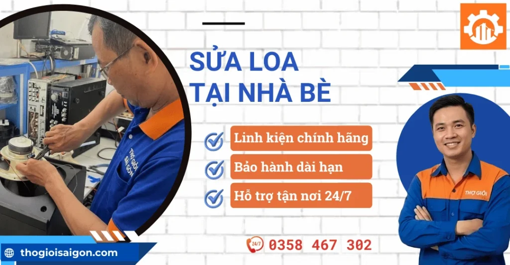 Sửa loa tại Nhà Bè