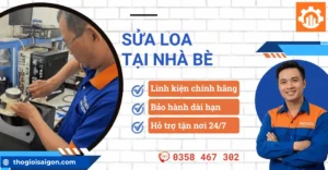 Sửa loa tại Nhà Bè