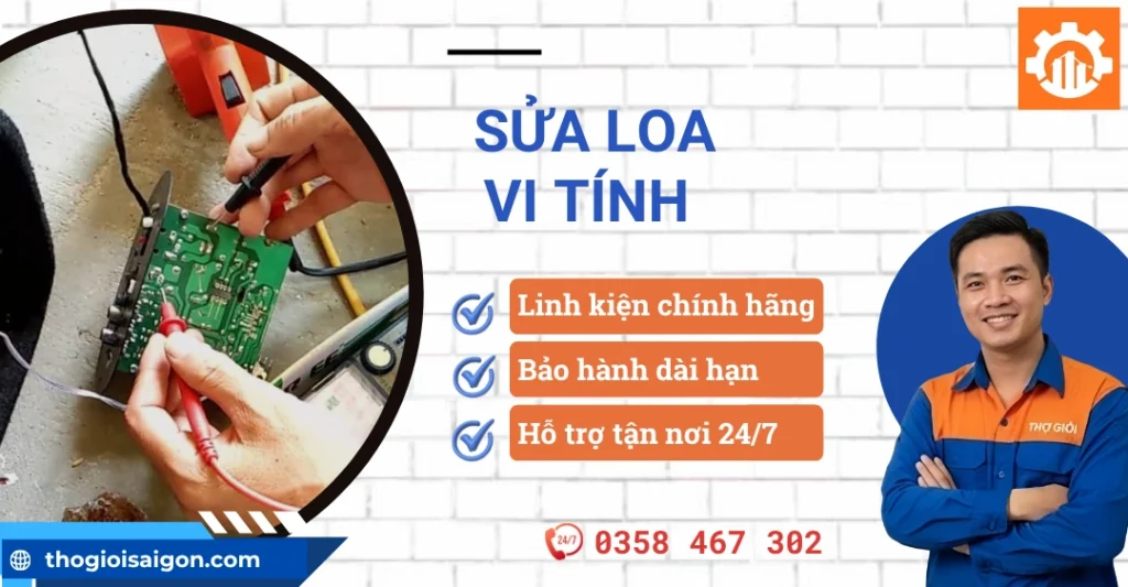 Sửa loa vi tính