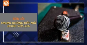 Hướng dẫn sửa lỗi micro không kết nối được với loa kéo chi tiết