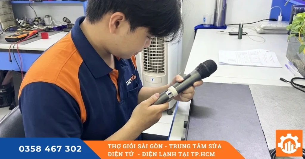 Thợ Giỏi Sài Gòn chuyên dịch vụ sửa micro