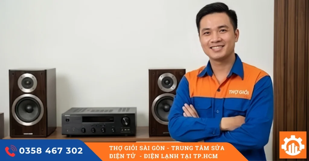 Thợ Giỏi Sài Gòn là đơn vị sửa dàn âm thanh giá rẻ, uy tín