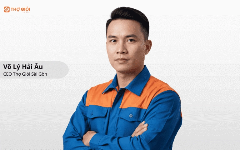 Võ Lý Hải Âu - CEO Thợ Giỏi Sài Gòn