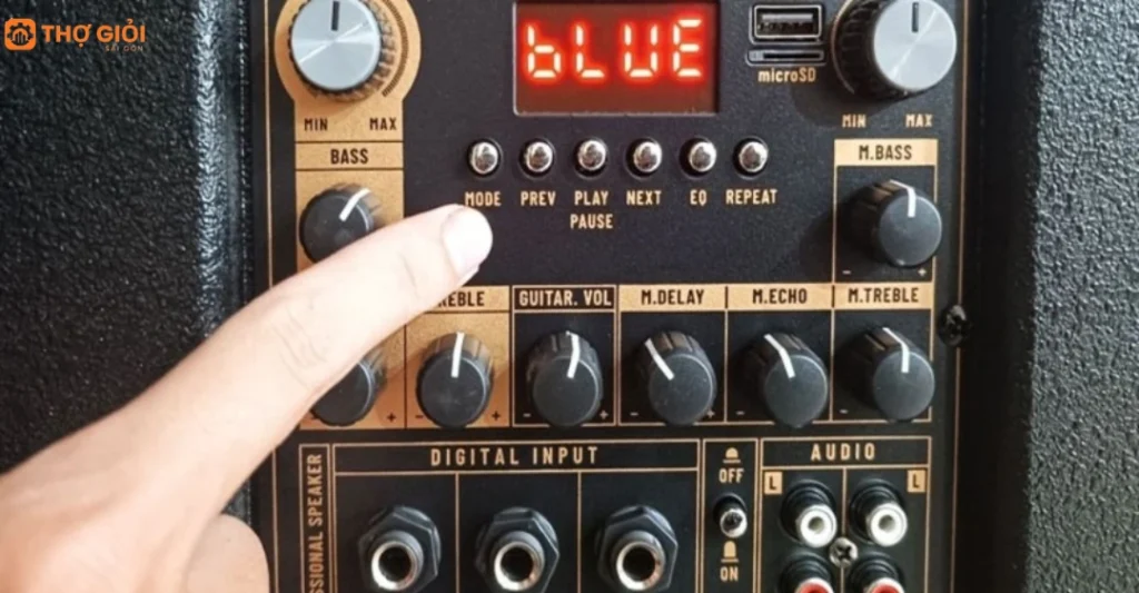 Các sự cố kỹ thuật đặc thù trên dòng loa kéo Acnos