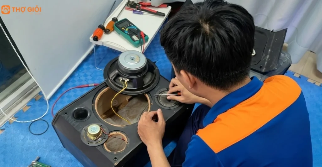 Chọn dịch vụ sửa loa Enkor tại Thợ Giỏi Sài Gòn