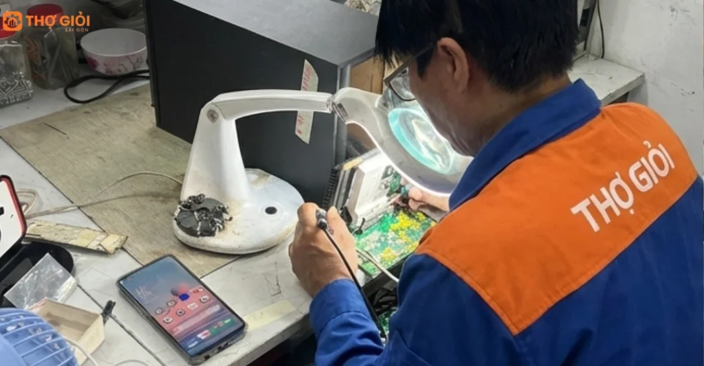 Chọn dịch vụ sửa loa Acnos tại Thợ Giỏi Sài Gòn