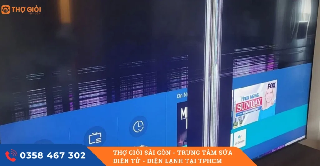 Mẹo nhận biết dấu hiệu màn hình tivi bị hư hỏng