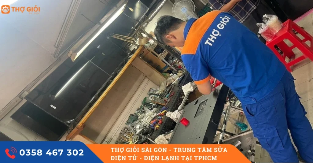 Quy trình sửa chữa tivi tại nhà chuyên nghiệp