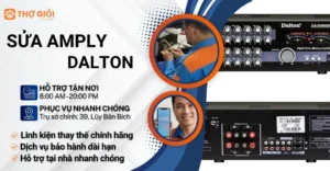 Sửa amply Dalton
