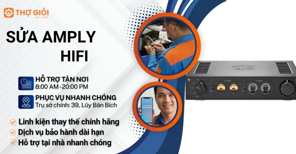 sửa amply Hifi