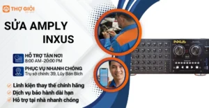 Sửa amply Inxus