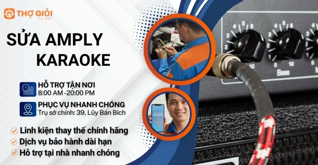 Sửa amply karaoke